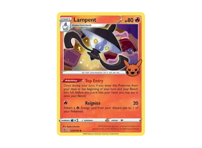 Lampent U [192-TRICK-OR-TRADE-2022 032/192] (Sword & Shield "TRICK OR TRADE 2022")