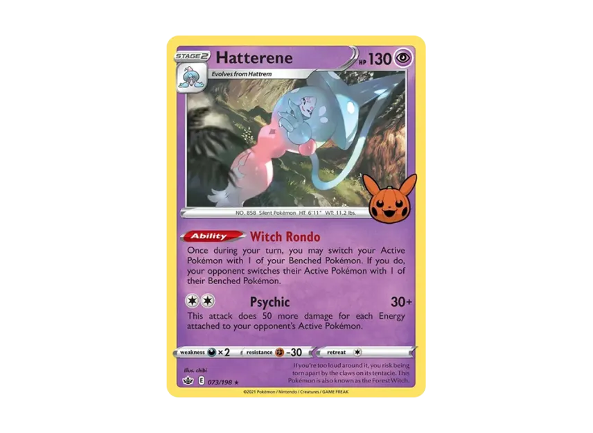 Hatterene R [198-TRICK-OR-TRADE-2022 073/198] (Sword & Shield "TRICK OR TRADE 2022")