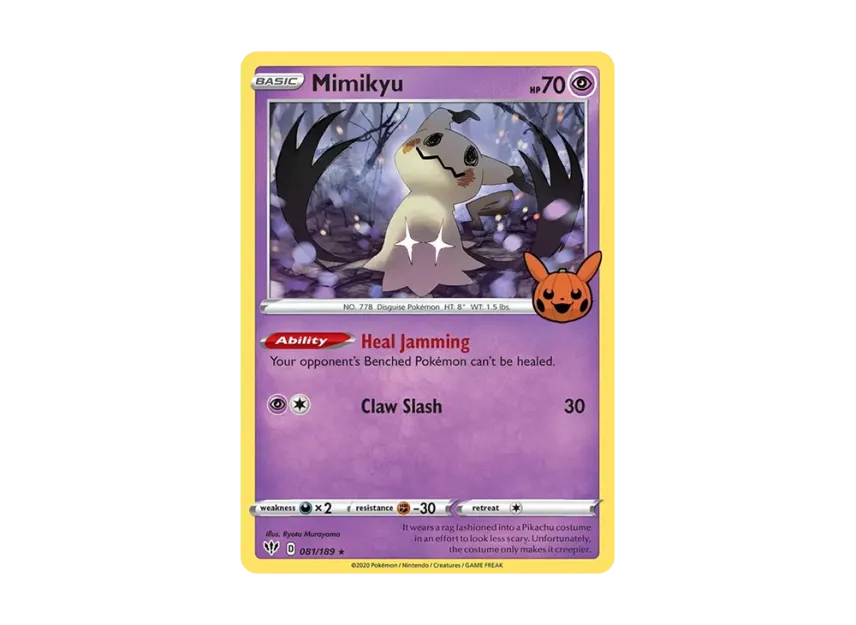 Mimikyu R [189-TRICK-OR-TRADE-2022 081/189] (Sword & Shield "TRICK OR TRADE 2022")