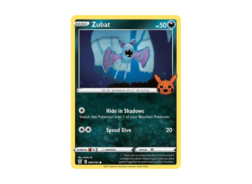 Zubat C [163-TRICK-OR-TRADE-2022 089/163] (Sword & Shield "TRICK OR TRADE 2022")