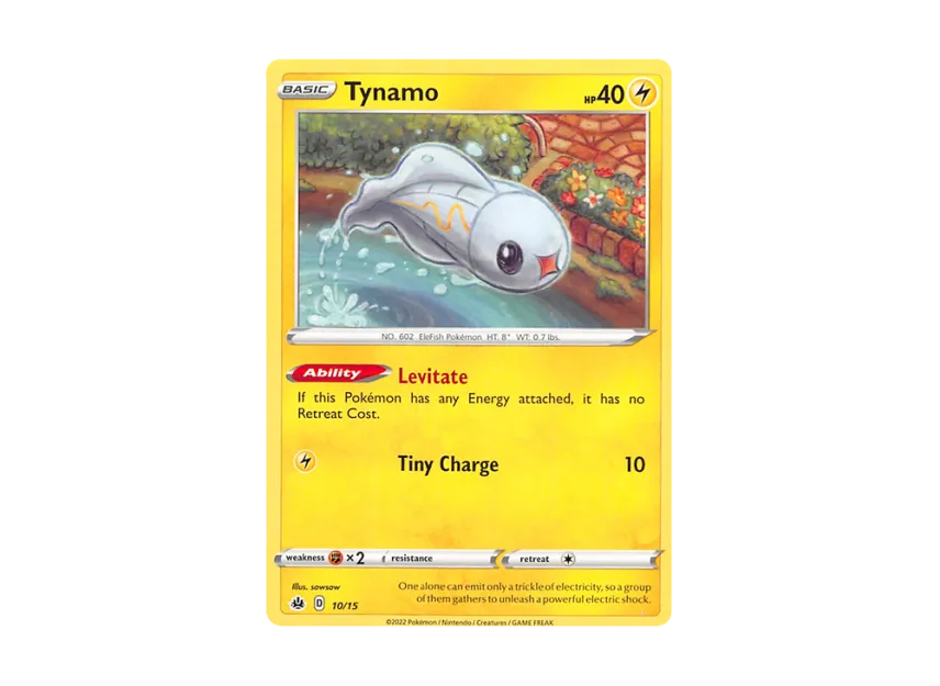 Tynamo [15-MCDONALD-S-MATCH-BATTLE-2022 10/15] (Sword & Shield "McDonald's Match Battle 2022")