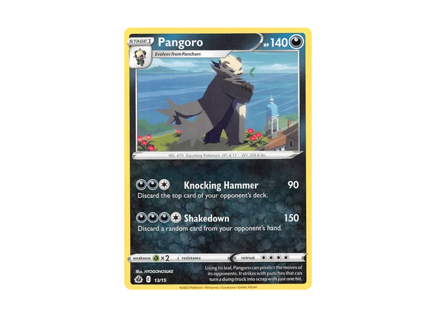 Pangoro [15-MCDONALD-S-MATCH-BATTLE-2022 13/15] (Sword & Shield "McDonald's Match Battle 2022")