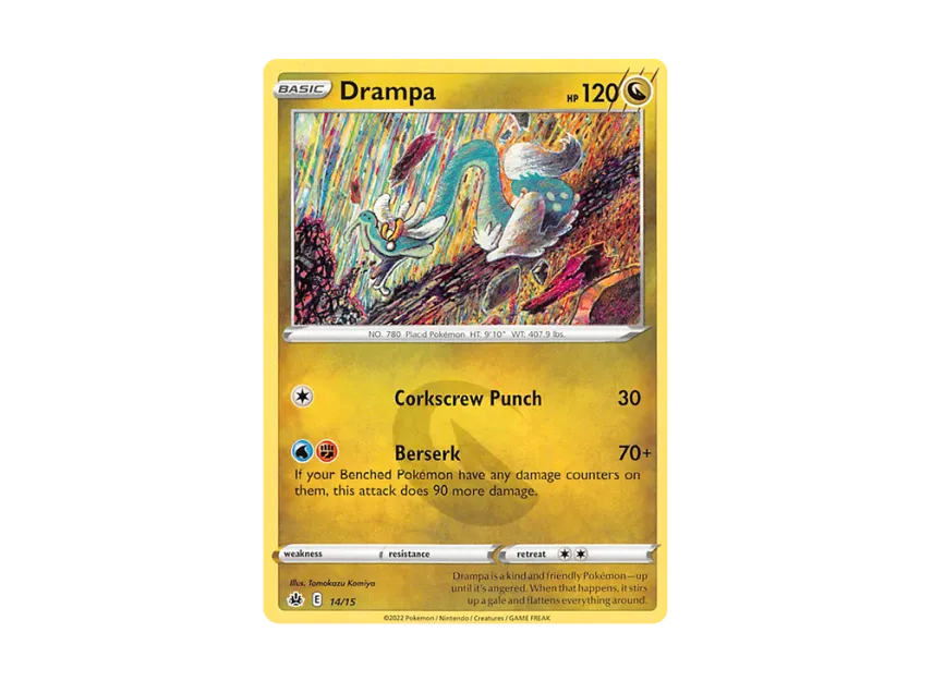 Drampa [15-MCDONALD-S-MATCH-BATTLE-2022 14/15] (Sword & Shield "McDonald's Match Battle 2022")