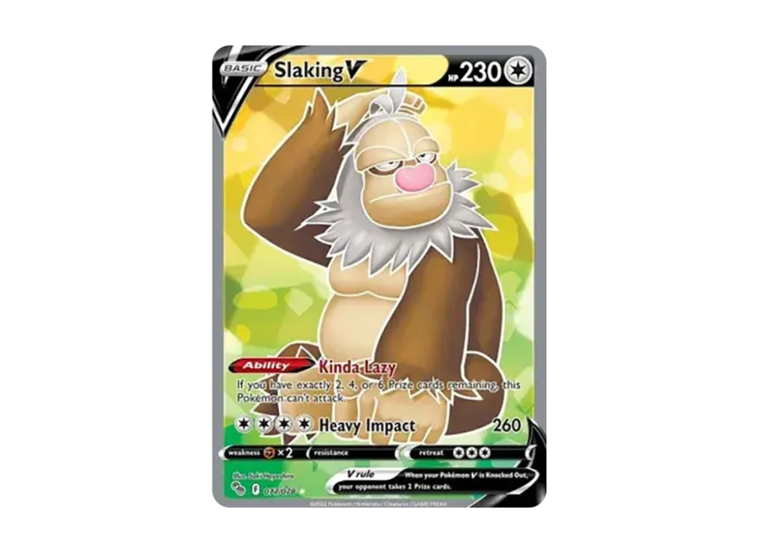 Slaking V UR [078-POKEMON-GO 77/078] (Sword & Shield "Pokemon GO")