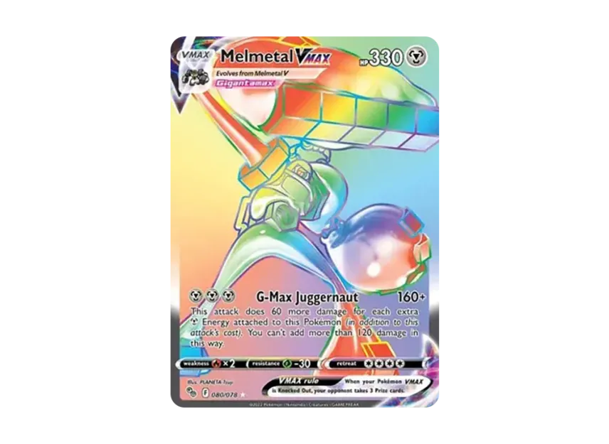 Melmetal VMAX RR [078-POKEMON-GO 80/078] (Sword & Shield "Pokemon GO")