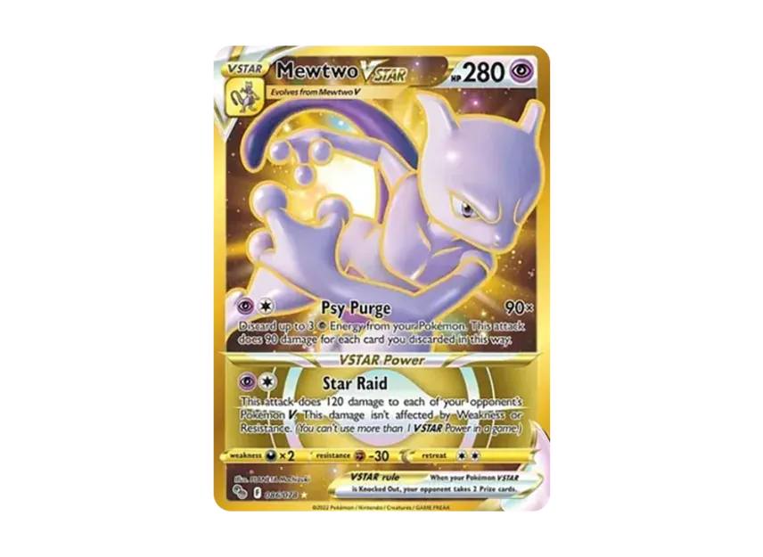 Mewtwo VSTAR HR [078-POKEMON-GO 86/078] (Sword & Shield "Pokemon GO")