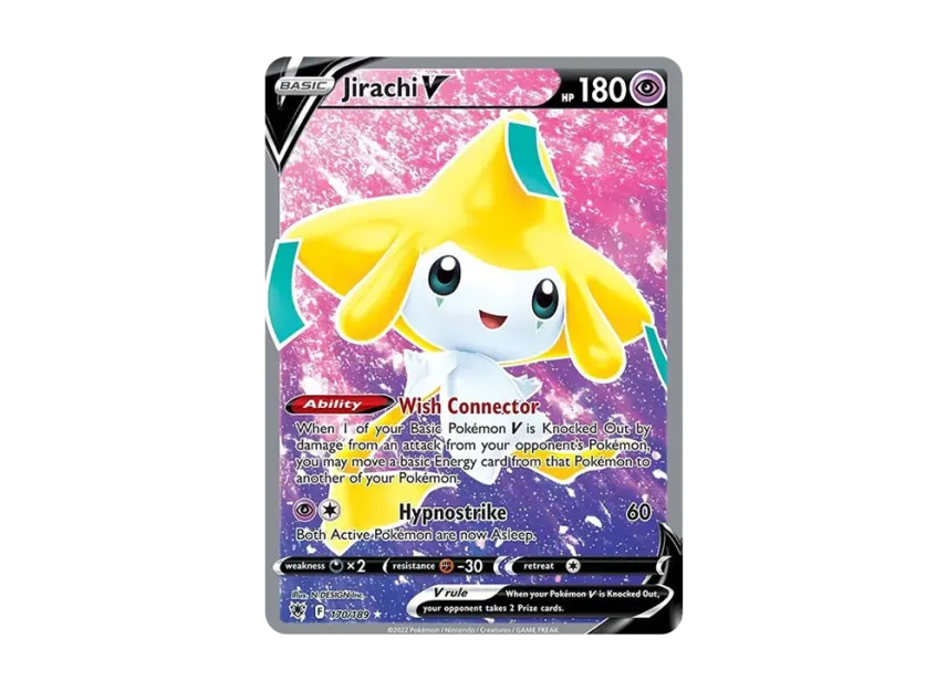 Jirachi V UR [189-ASTRAL-RADIANCE 170/189] (Sword & Shield "Astral Radiance")