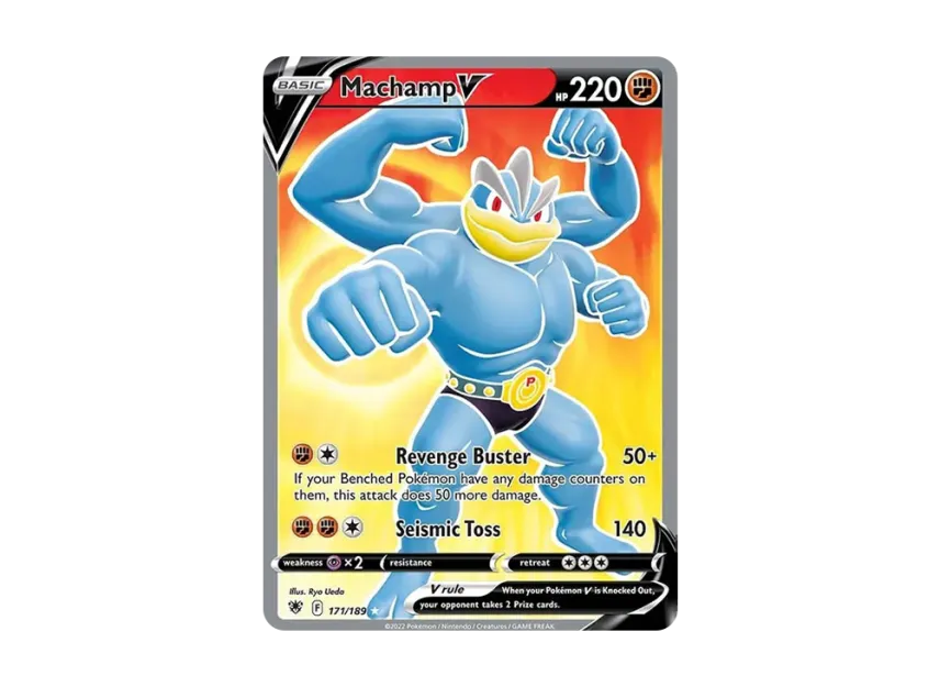 Machamp V UR [189-ASTRAL-RADIANCE 171/189] (Sword & Shield "Astral Radiance")
