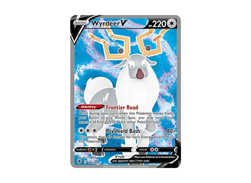 Wyrdeer V UR [189-ASTRAL-RADIANCE 180/189] (Sword & Shield "Astral Radiance")