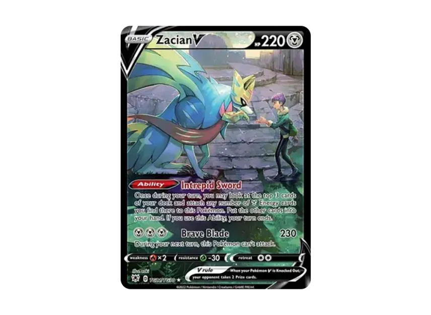 Zacian V UR [TG21/TG30] (Sword & Shield "Astral Radiance")