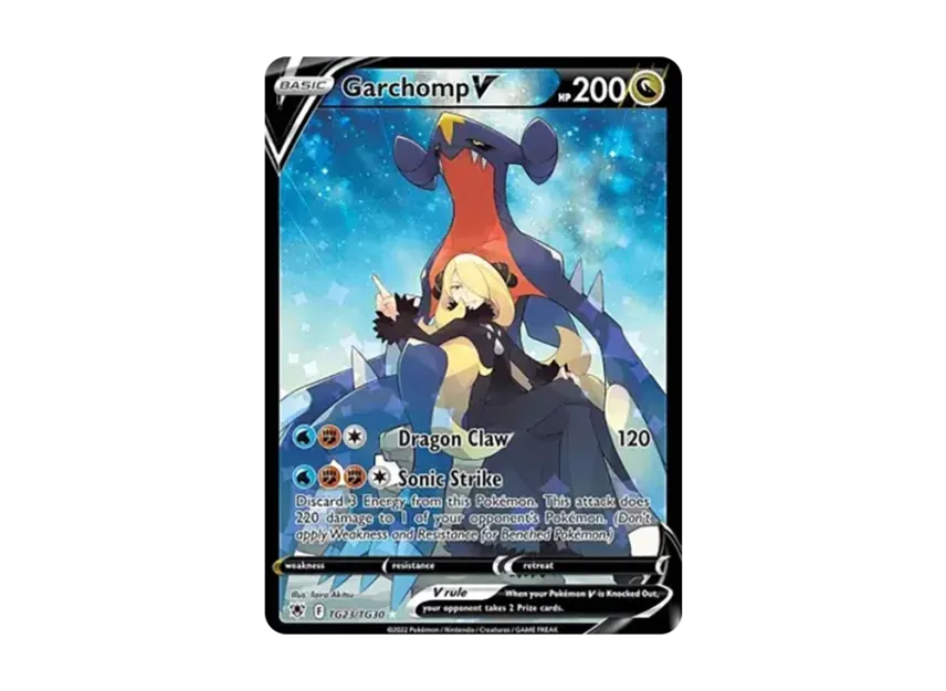 Garchomp V UR [TG23/TG30] (Sword & Shield "Astral Radiance")