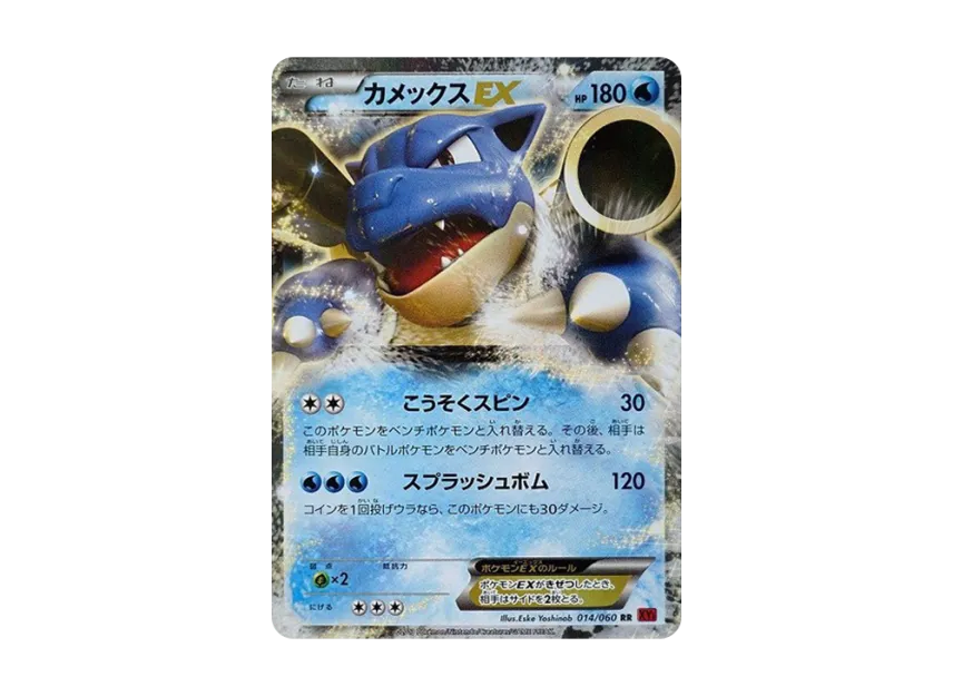 Blastoise EX RR [XY1-COLLECTION-Y 014/060] (Expansion Pack "Collection Y")