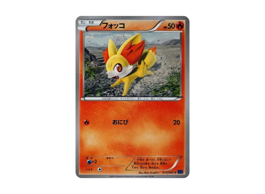 Fennekin C [XY1-COLLECTION-X 013/060] (Expansion Pack "Collection X")