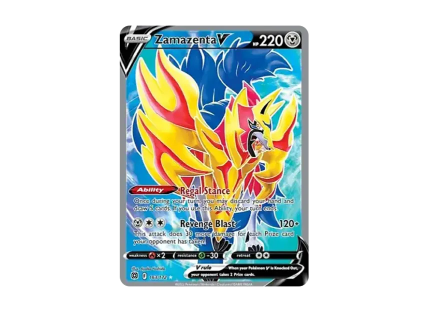 Zamazenta V UR [172-BRILLIANT-STARS 163/172] (Sword & Shield "Brilliant Stars")
