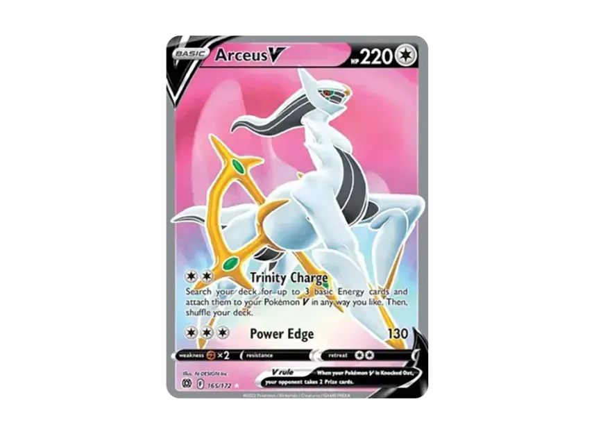 Arceus V UR [172-BRILLIANT-STARS 165/172] (Sword & Shield "Brilliant Stars")