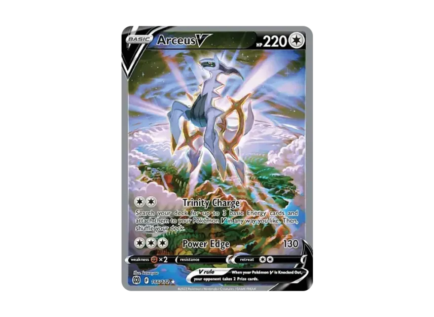 Arceus V UR [172-BRILLIANT-STARS 166/172] (Sword & Shield "Brilliant Stars")