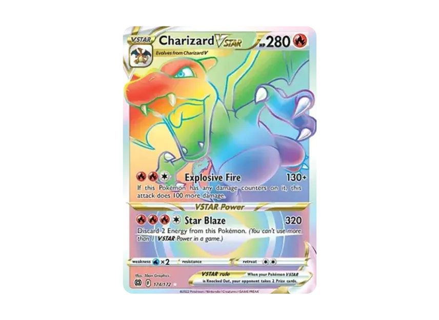 Charizard VSTAR RR [172-BRILLIANT-STARS 174/172] (Sword & Shield "Brilliant Stars")