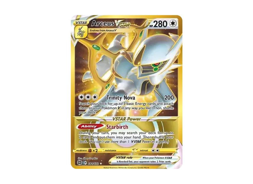Arceus VSTAR HR [172-BRILLIANT-STARS 184/172] (Sword & Shield "Brilliant Stars")