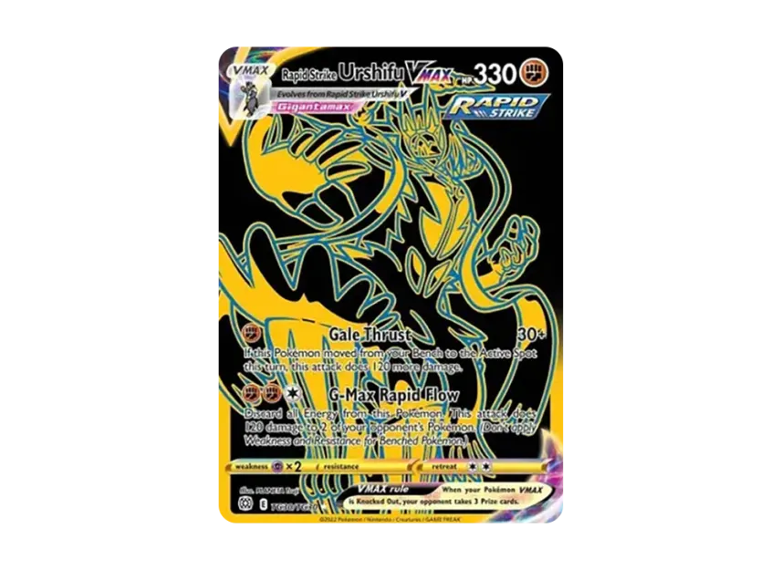 Rapid Strike Urshifu VMAX HR [TG30/TG30] (Sword & Shield "Brilliant Stars")