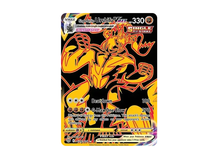 Single Strike Urshifu VMAX HR [TG29/TG30] (Sword & Shield "Brilliant Stars")
