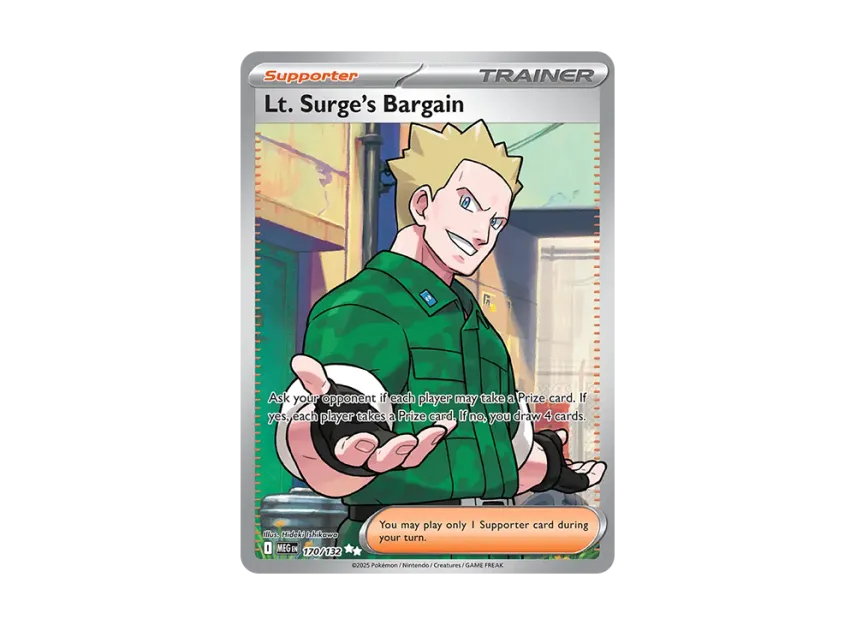 Lt. Surge's Bargain UR [MEG 170/132] [EN] (Mega Evolution)