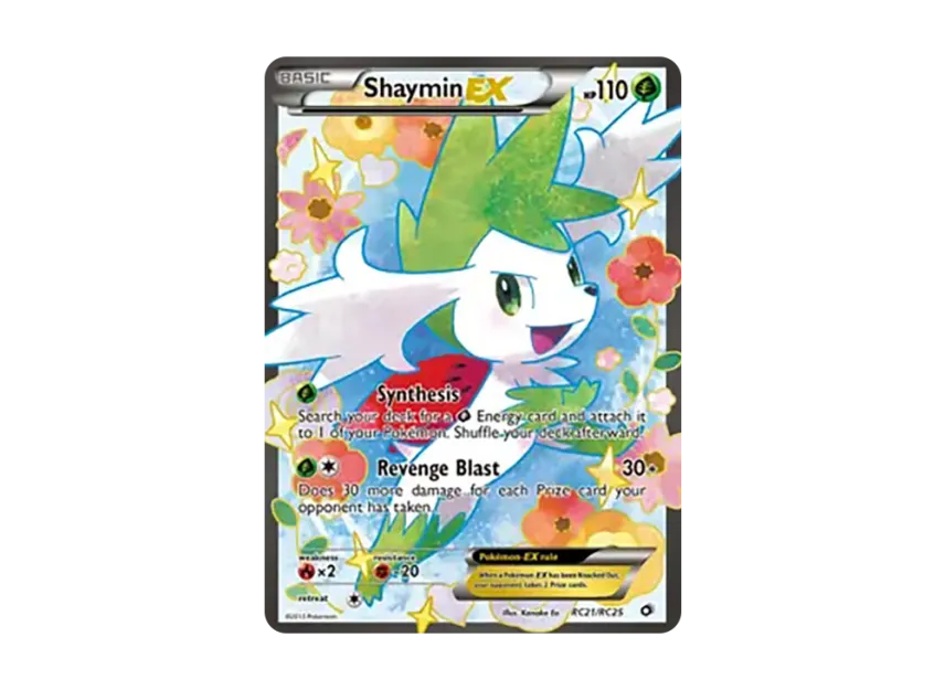 Shaymin EX UR [RC21/RC25] (Black & White "Legendary Treasures Radiant Collection")