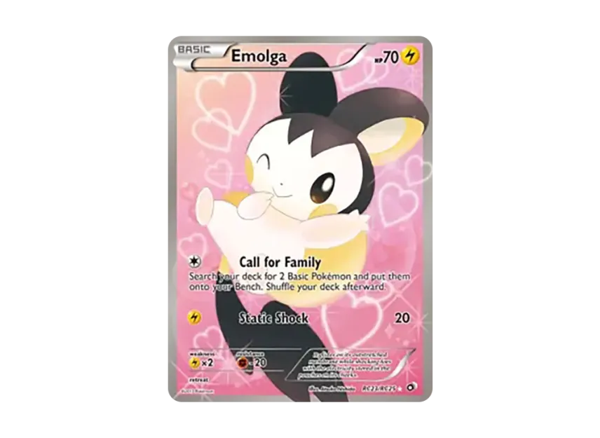 Emolga UR [RC23/RC25] (Black & White "Legendary Treasures Radiant Collection")