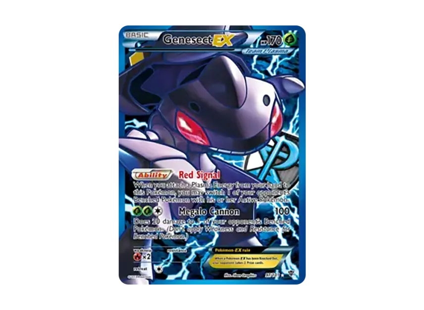 Genesect EX UR [101-PLASMA-BLAST 97/101] (Black & White "Plasma Blast")