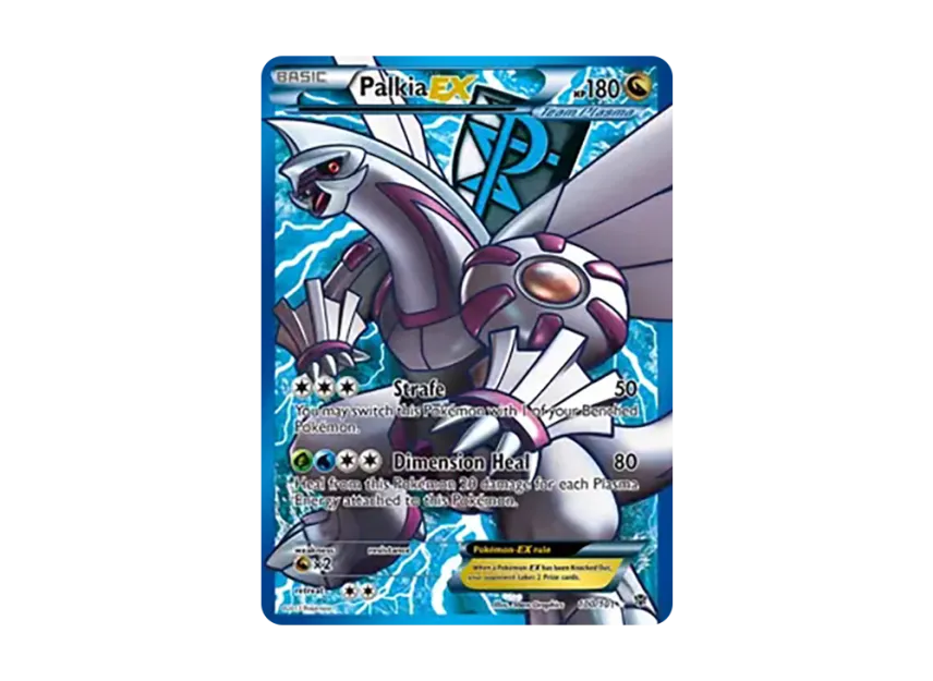 Palkia EX UR [101-PLASMA-BLAST 100/101] (Black & White "Plasma Blast")