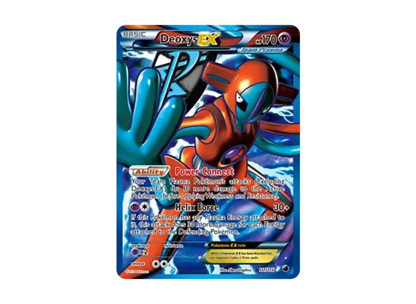Deoxys EX UR [116-PLASMA-FREEZE 111/116] (Black & White "Plasma Freeze")