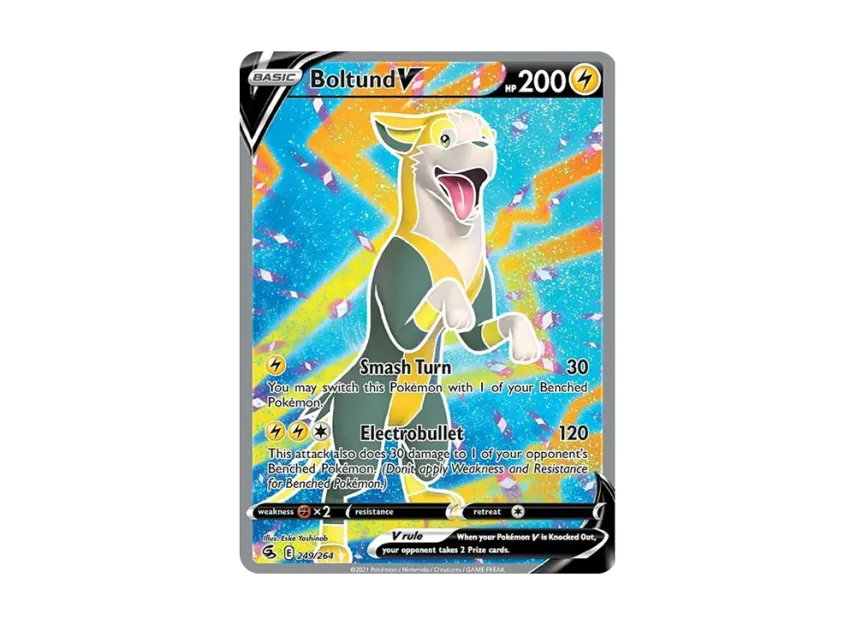 Boltund V UR [264-FUSION-STRIKE 249/264] (Sword & Shield "Fusion Strike")