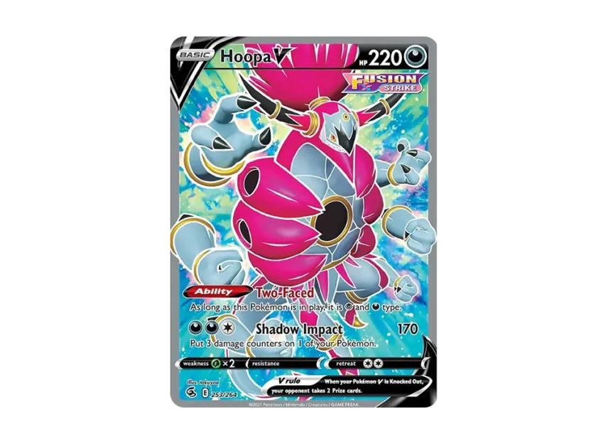 Hoopa V UR [264-FUSION-STRIKE 253/264] (Sword & Shield "Fusion Strike")