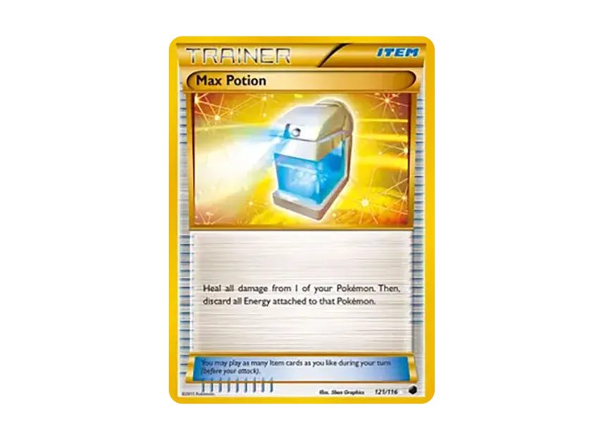 Max Potion HR [116-PLASMA-FREEZE 121/116] (Black & White "Plasma Freeze")