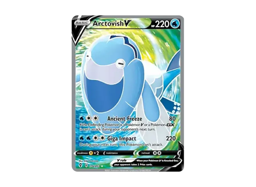 Arctovish V UR [203-EVOLVING-SKIES 176/203] (Sword & Shield "Evolving Skies")