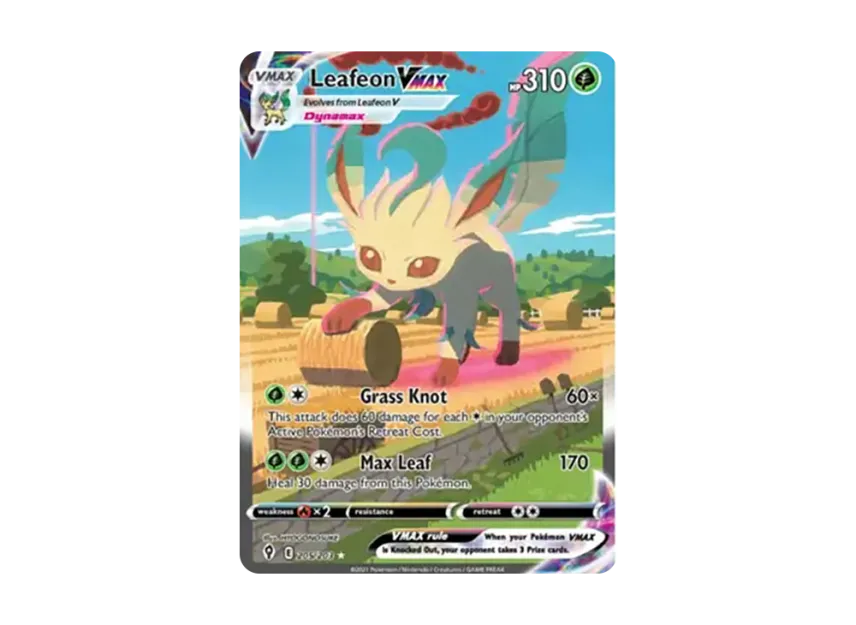 Leafeon VMAX RR [203-EVOLVING-SKIES 205/203] (Sword & Shield "Evolving Skies")