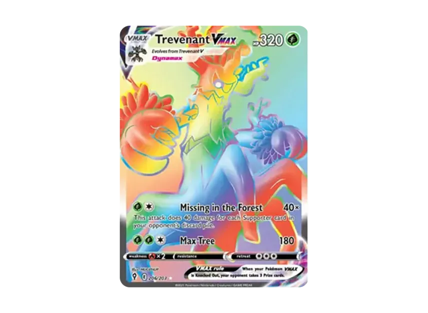 Trevenant VMAX RR [203-EVOLVING-SKIES 206/203] (Sword & Shield "Evolving Skies")