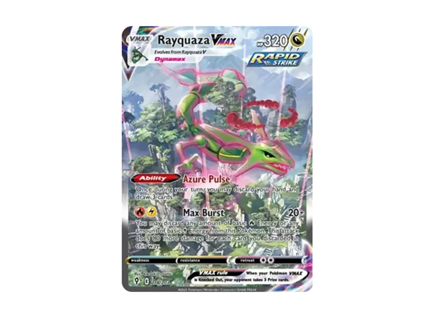 Rayquaza VMAX RR [203-EVOLVING-SKIES 218/203] (Sword & Shield "Evolving Skies")