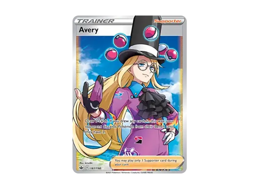 Avery UR [198-CHILLING-REIGN 187/198] (Sword & Shield "Chilling Reign")