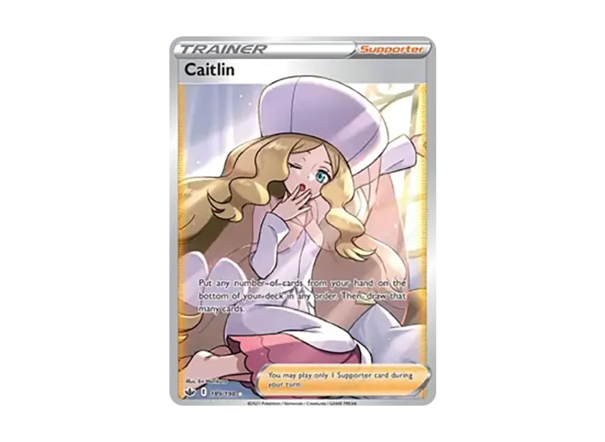 Caitlin UR [198-CHILLING-REIGN 189/198] (Sword & Shield "Chilling Reign")