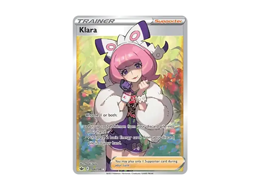 Klara UR [198-CHILLING-REIGN 194/198] (Sword & Shield "Chilling Reign")
