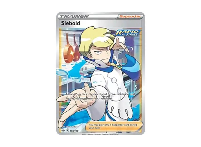 Siebold UR [198-CHILLING-REIGN 198/198] (Sword & Shield "Chilling Reign")