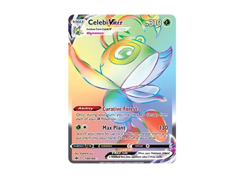 Celebi VMAX RR [198-CHILLING-REIGN 199/198] (Sword & Shield "Chilling Reign")