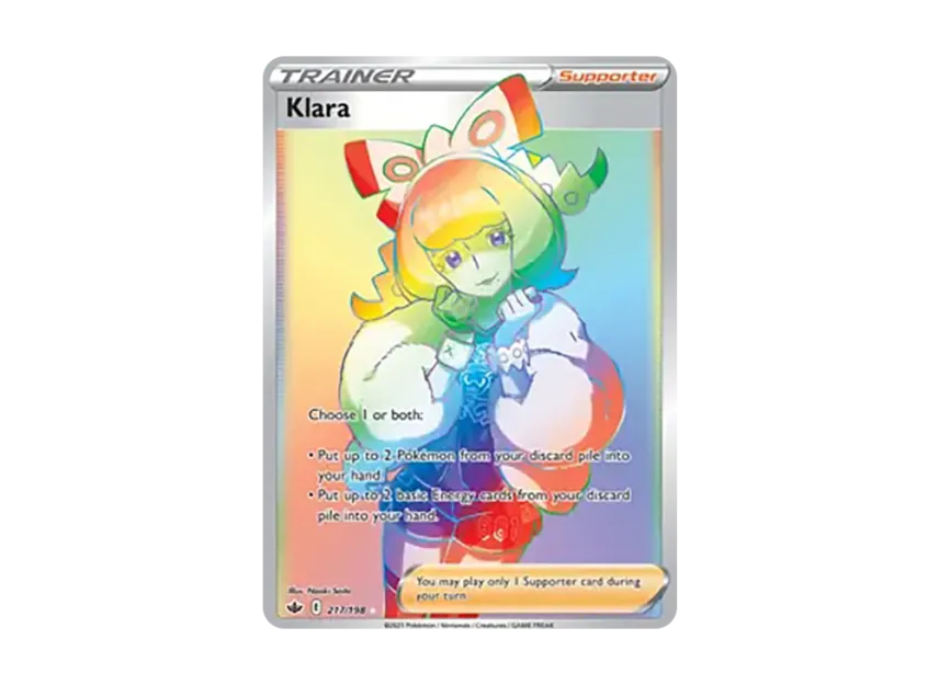 Klara RR [198-CHILLING-REIGN 217/198] (Sword & Shield "Chilling Reign")
