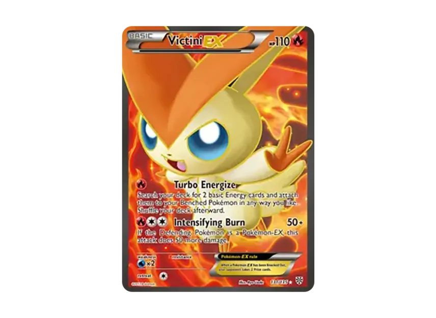 Victini EX UR [135-PLASMA-STORM 131/135] (Black & White "Plasma Storm")