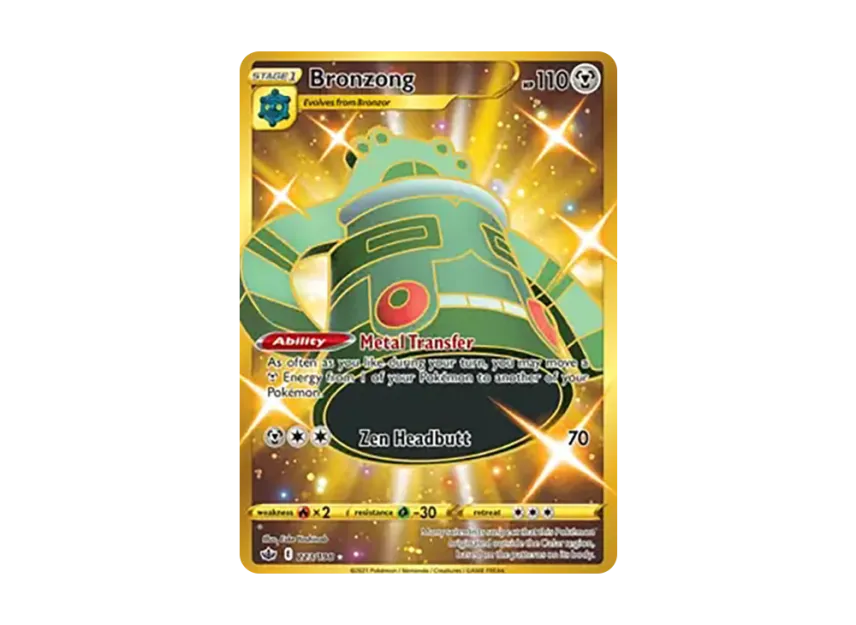 Bronzong HR [198-CHILLING-REIGN 223/198] (Sword & Shield "Chilling Reign")