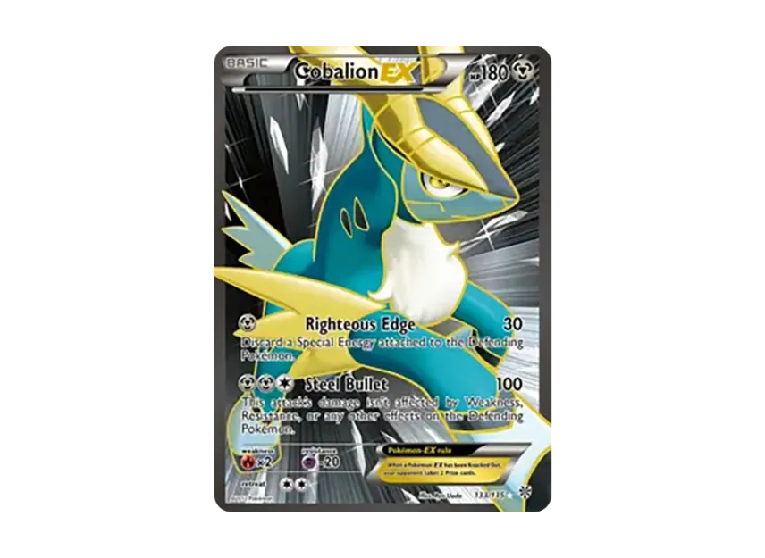 Cobalion EX UR [135-PLASMA-STORM 133/135] (Black & White "Plasma Storm")