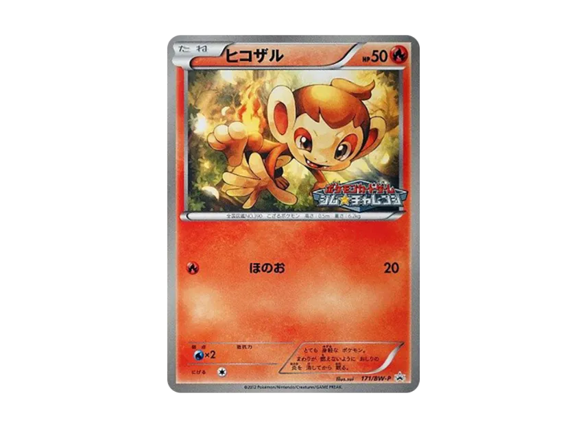 Chimchar P [BW-P 171/BW-P] (Promotional Cards Pack "Gym Challenge December 2012")