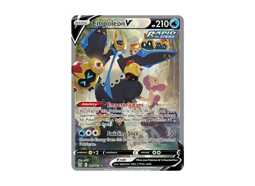 Empoleon V UR [163-BATTLE-STYLES 146/163] (Sword & Shield "Battle Styles")