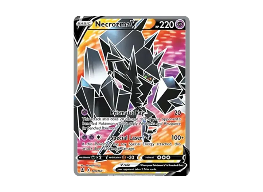 Necrozma V UR [163-BATTLE-STYLES 149/163] (Sword & Shield "Battle Styles")