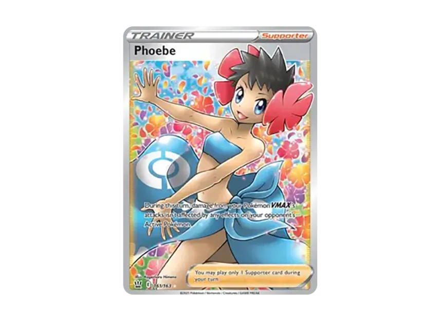 Phoebe UR [163-BATTLE-STYLES 161/163] (Sword & Shield "Battle Styles")